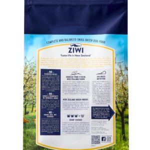 Ziwi Peak Dog Food Chicken Air Dried Raw Back