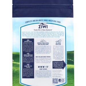 Ziwi Peak Dog Food Lamb Air Dried Raw Back